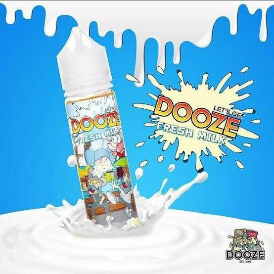 Dooze Fresh Milk 60ml ฟรีเบส
