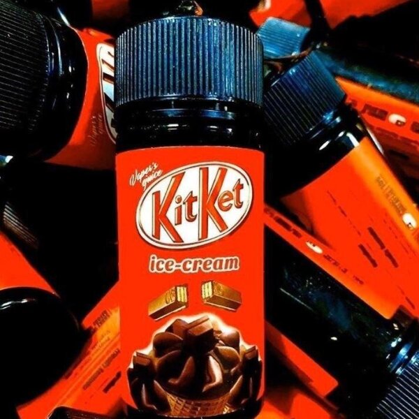Kitkat ice-cream ฟรีเบส 100ml