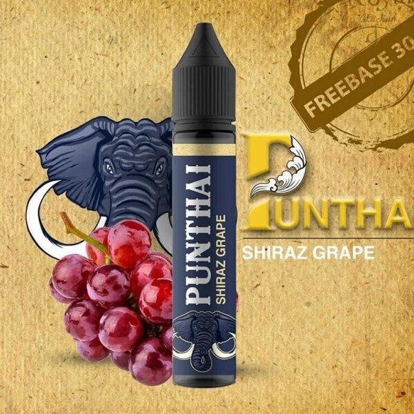 Punthai Shiraz Grape 30ml ฟรีเบส