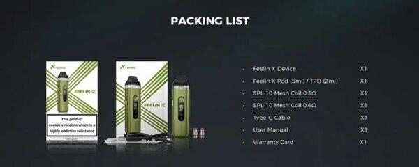 Nevoks Feelin X Pod Kit [บุหรี่ไฟฟ้า] - HondaVape จำหน่ายบุหรี่ไฟฟ้า น้ำยาบุหรี่ไฟฟ้า