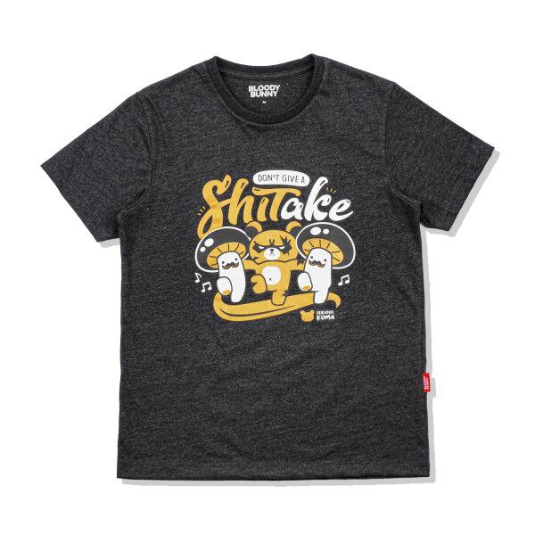 Image 38: SERIOUS KUMA (SHITAKE / DARK GRAY) T-SHIRT