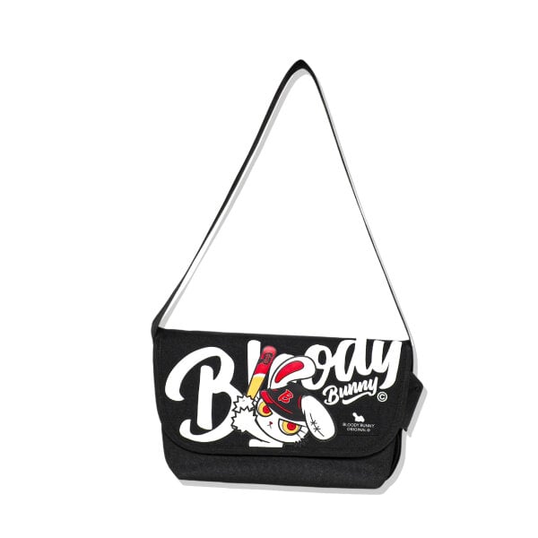Image 27: BLOODY BUNNY NEVER LOSE MESSENGER BAG