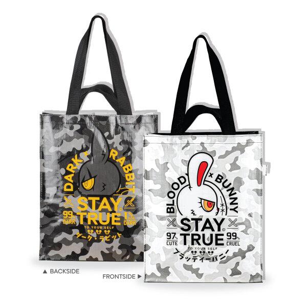 Image 45: BLOODY BUNNY X DARK RABBIT WOVEN BAG