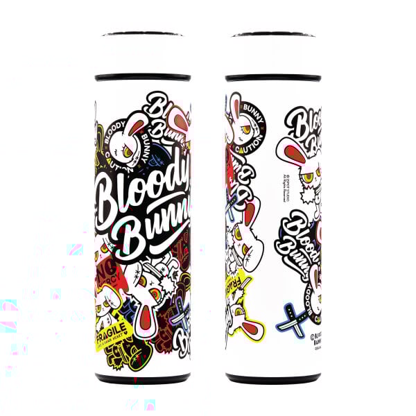Image 30: BLOODY BUNNY (GRAPHIC BOMB / WHITE) TUMBLER
