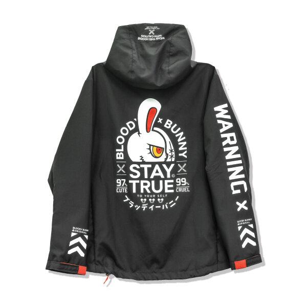 Image 43: BLOODY BUNNY JACKET NYLON (STAY TRUE / BLACK)
