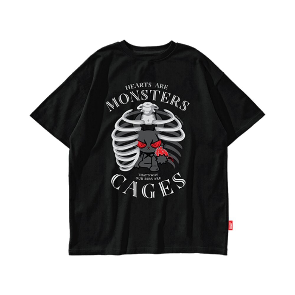 SERIOUS KUMA (SORRY/BLUE) T-SHIRT - BLOODY BUNNY STORE