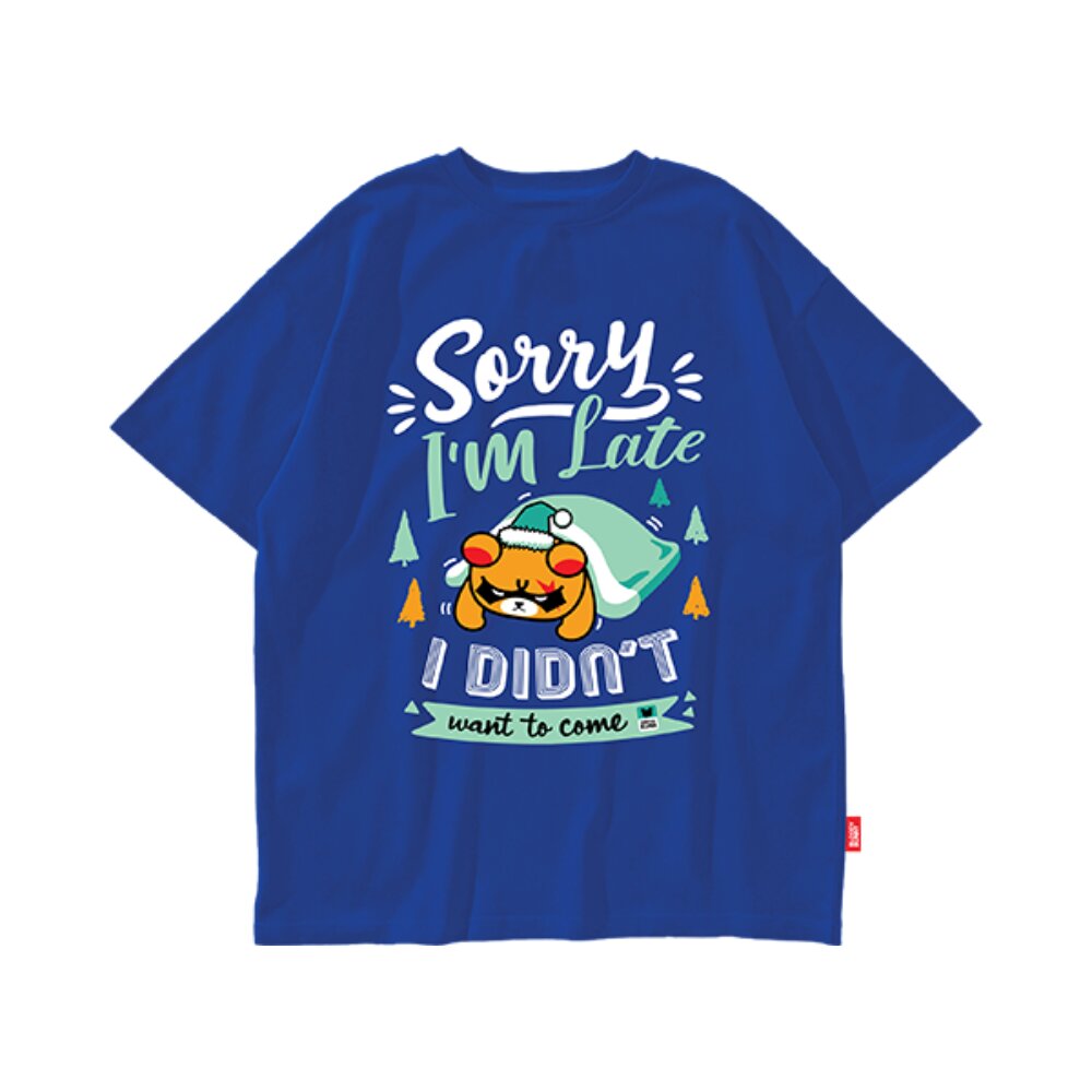 SERIOUS KUMA (SORRY/BLUE) T-SHIRT - BLOODY BUNNY STORE