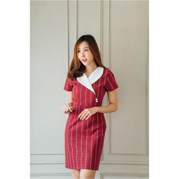 Lena Red Dress