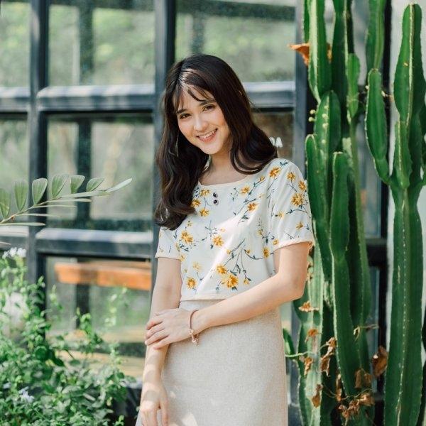 Yara Button Dress