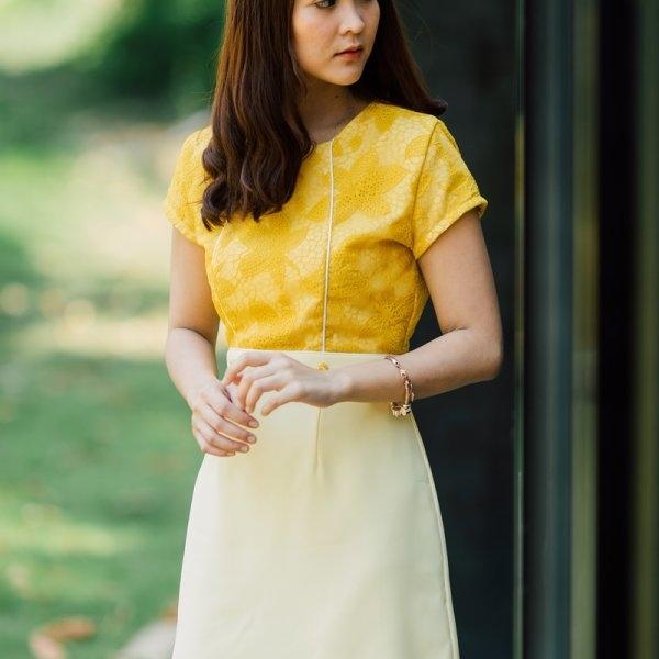 Amber Flora Lace Dress