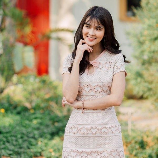 Kate Heart Lace Dress