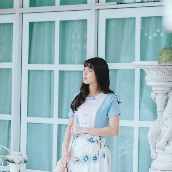 Rina Blue Sky Dress