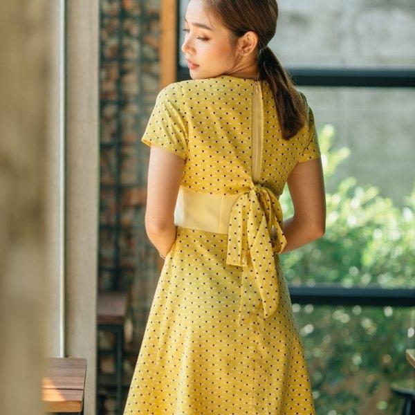Nancy Bow Back Dress