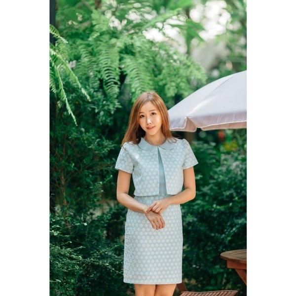 Nicole Collar Dress