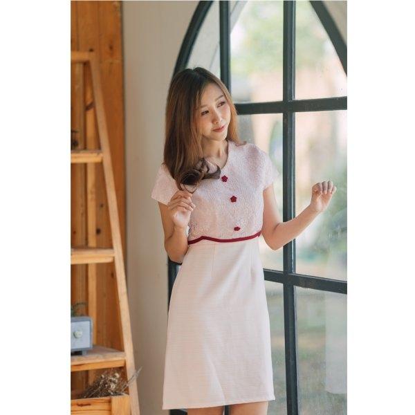 Yara Star Button Dress