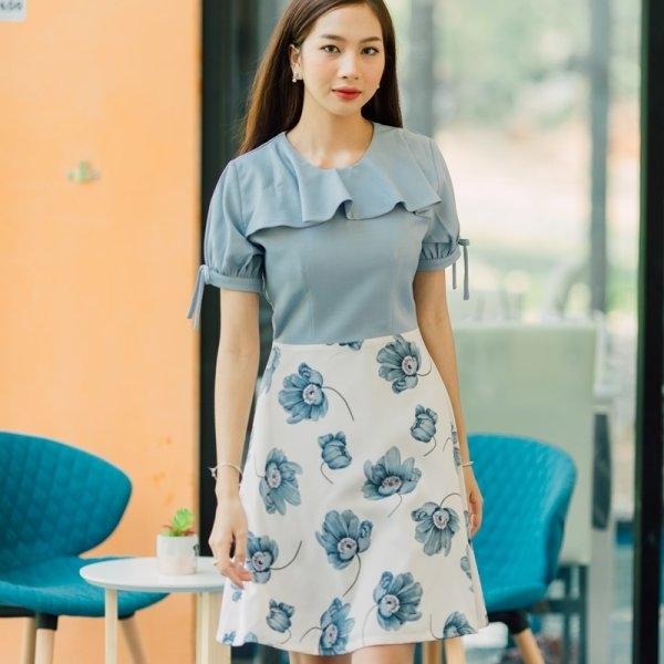 Rina Ribbon Dress