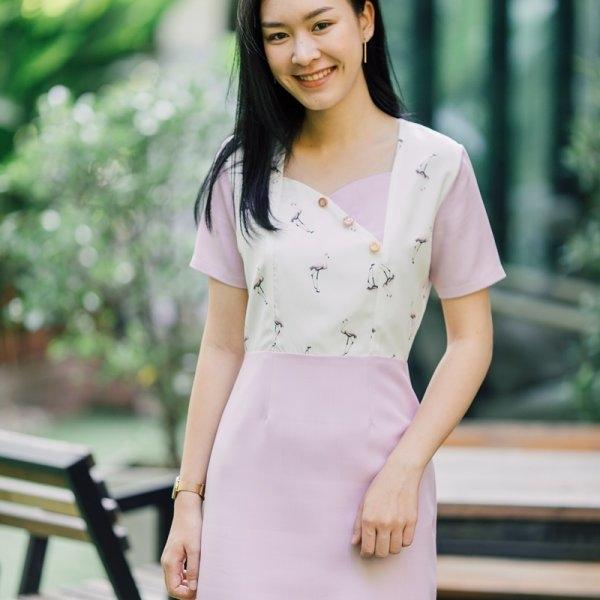 Flamingo Pink Dress