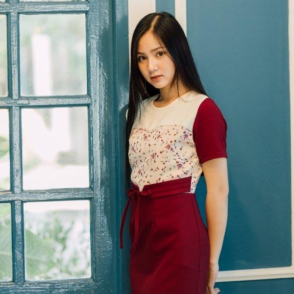 Minnie Heart Curved Dress