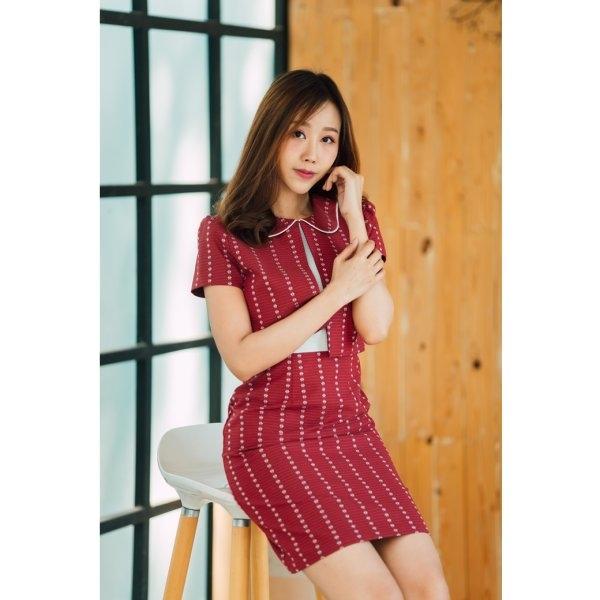 Nicole Collar Dress
