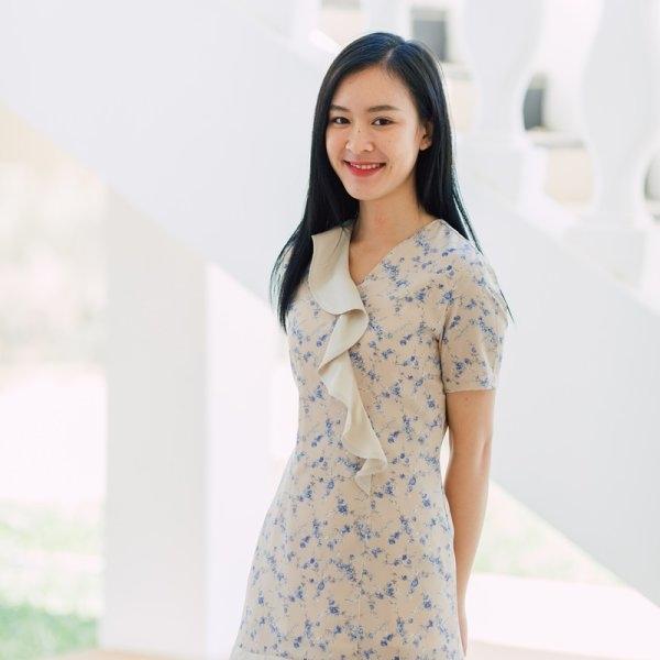 Blandy Ruffle Dress