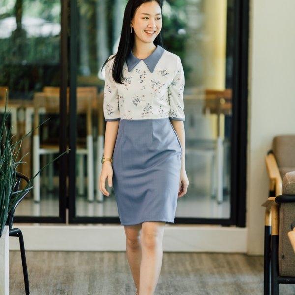 Diana Collar Dress