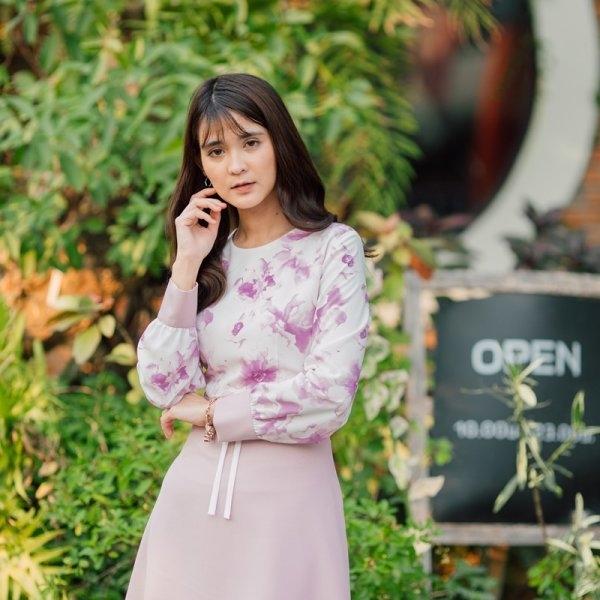 Nora Long Sleeve Dress - v2