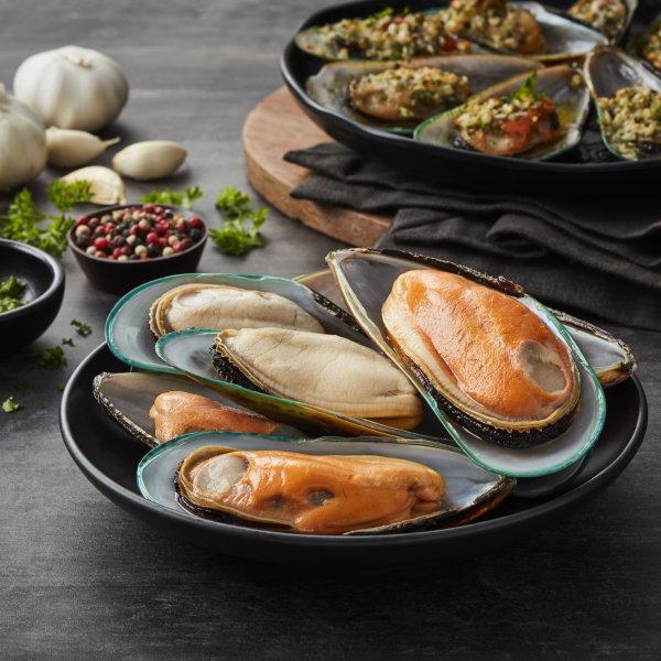 NEW ZEALAND GREENLIP HALF SHELL MUSSEL หอยแมลงภู่เปลือกเขียวครึ่งฝาจากนิวซีแลนด์ ไซส์ L (6FATHOMS) (10400133) NEW ZEALAND GREENLIP HALF SHELL MUSSEL หอยแมลงภู่เปลือกเขียวครึ่งฝาจากนิวซีแลนด์ ไซส์ L (6FATHOMS) (10400133)