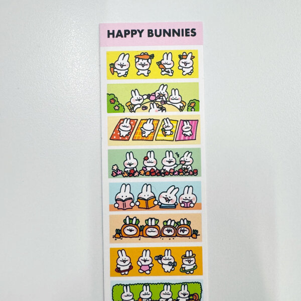 Happy Bunny Sticker - SLO & Co.