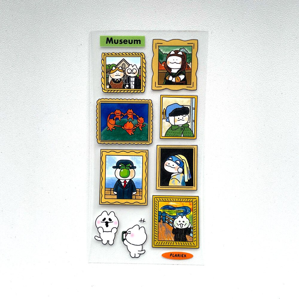 Museum Removable Sticker SLO & Co.