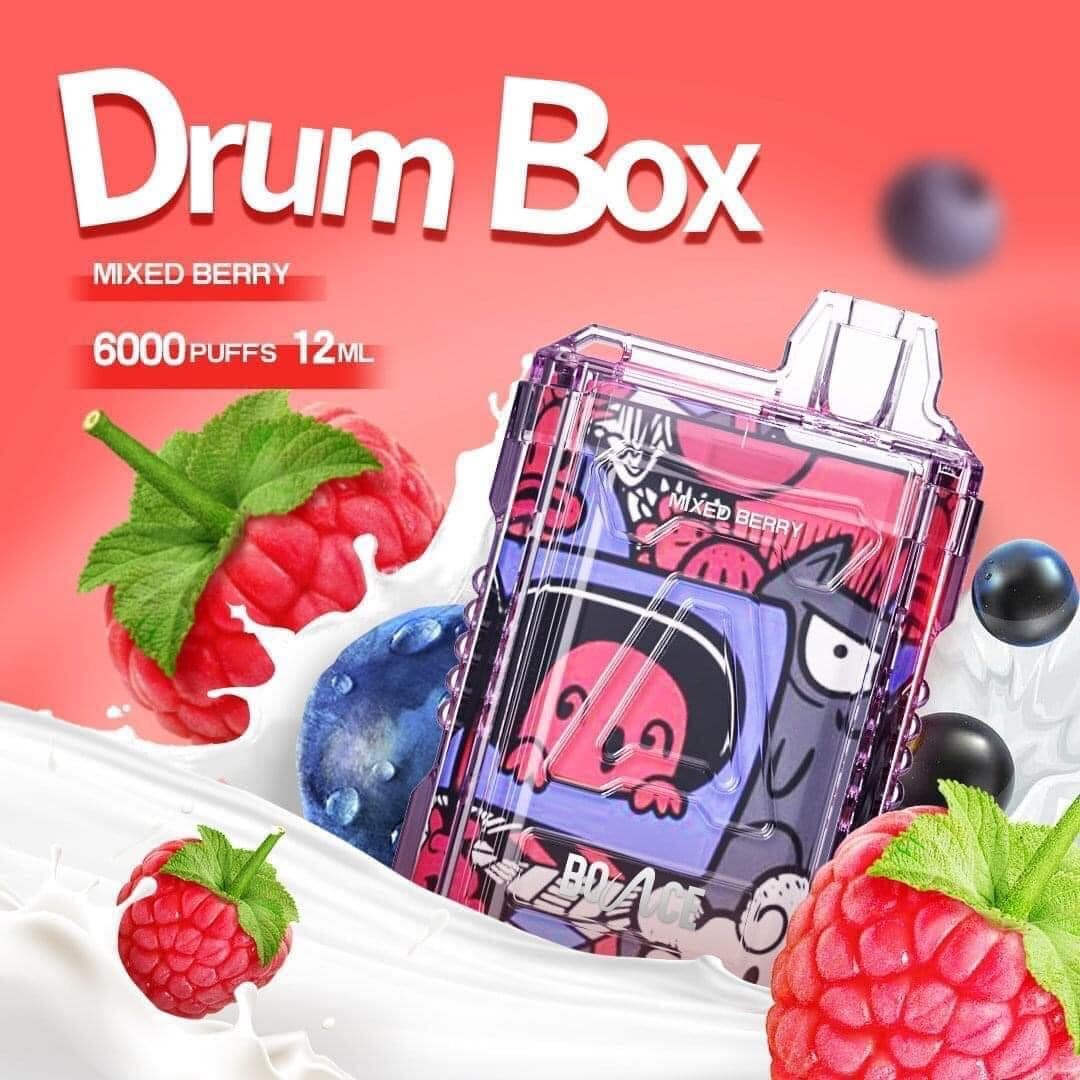 Bounce Drum Box Disposable 6000 Puffs Thaivapes ขายบุหรี่ไฟฟ้า