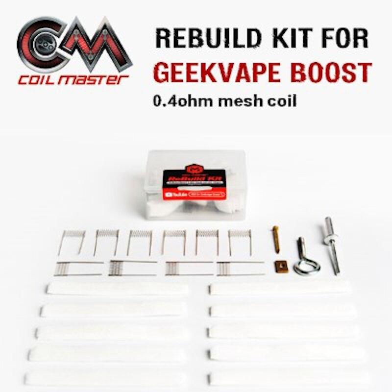 Coil Master Rebuild kit for Geekvape Boost 0.4ohm Thaivapes ขายบุหรี่