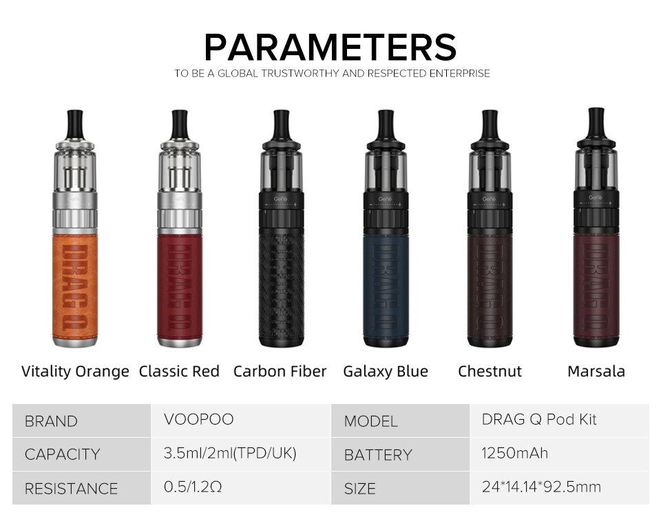 elfbar nachfüll pod läuft aus VOOPOO Drag H80S