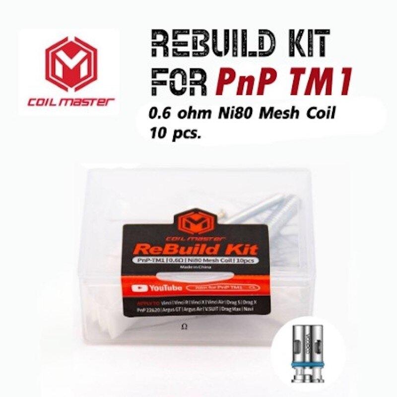Coil Master Rebuild Kit for PnP TM1 0.6ohm Thaivapes ขายบุหรี่ไฟฟ้า