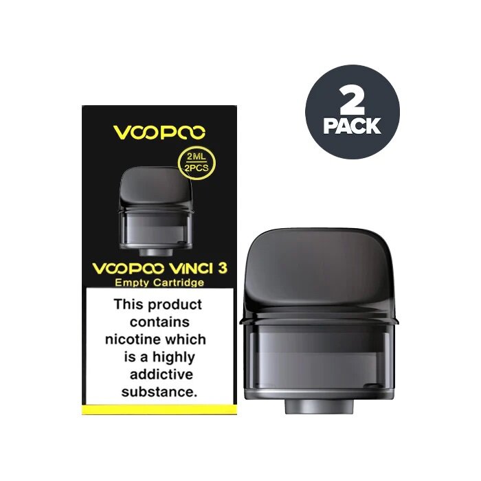 VOOPOO VINCI 3 Empty Pod Cartridge 2ml - 2 Pack INTRODUCTION VOOPOO VINCI