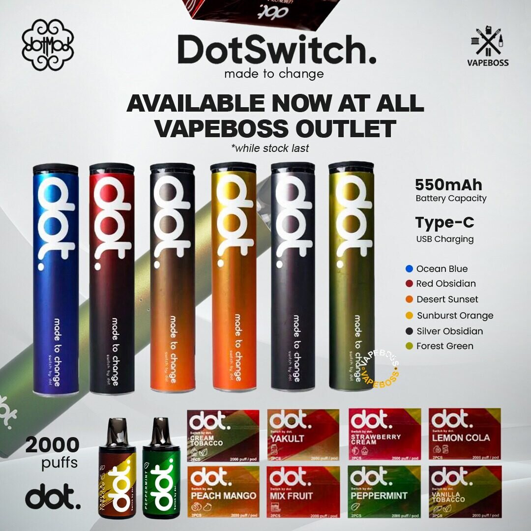 Dot Switch Device by Dotmod Thaivapes ขายบุหรี่ไฟฟ้า