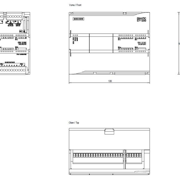 SIMATIC S71200 CPU 1215 DC/DC/DC (6ES72151AG400XB0) IBCON