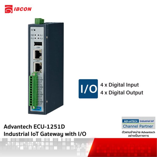 ECU-1251D : Industrial Communication Gateway with TI Cortex A8, 2 LAN ...