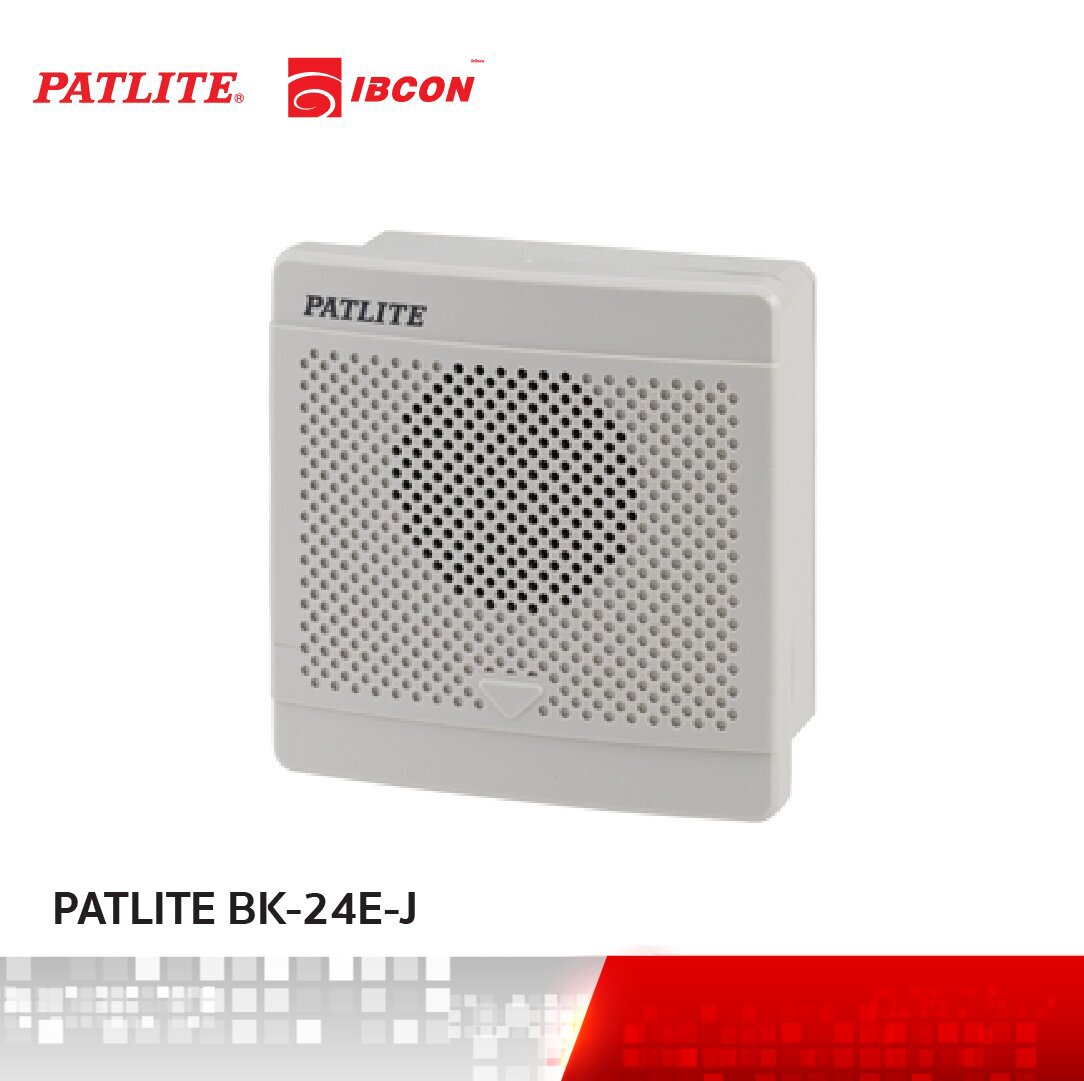 パトライトシグナルホンBK-24E-J 12-24VDC シグナルホン｜電子音報知器 BK | パトライト ｜ 製品情報