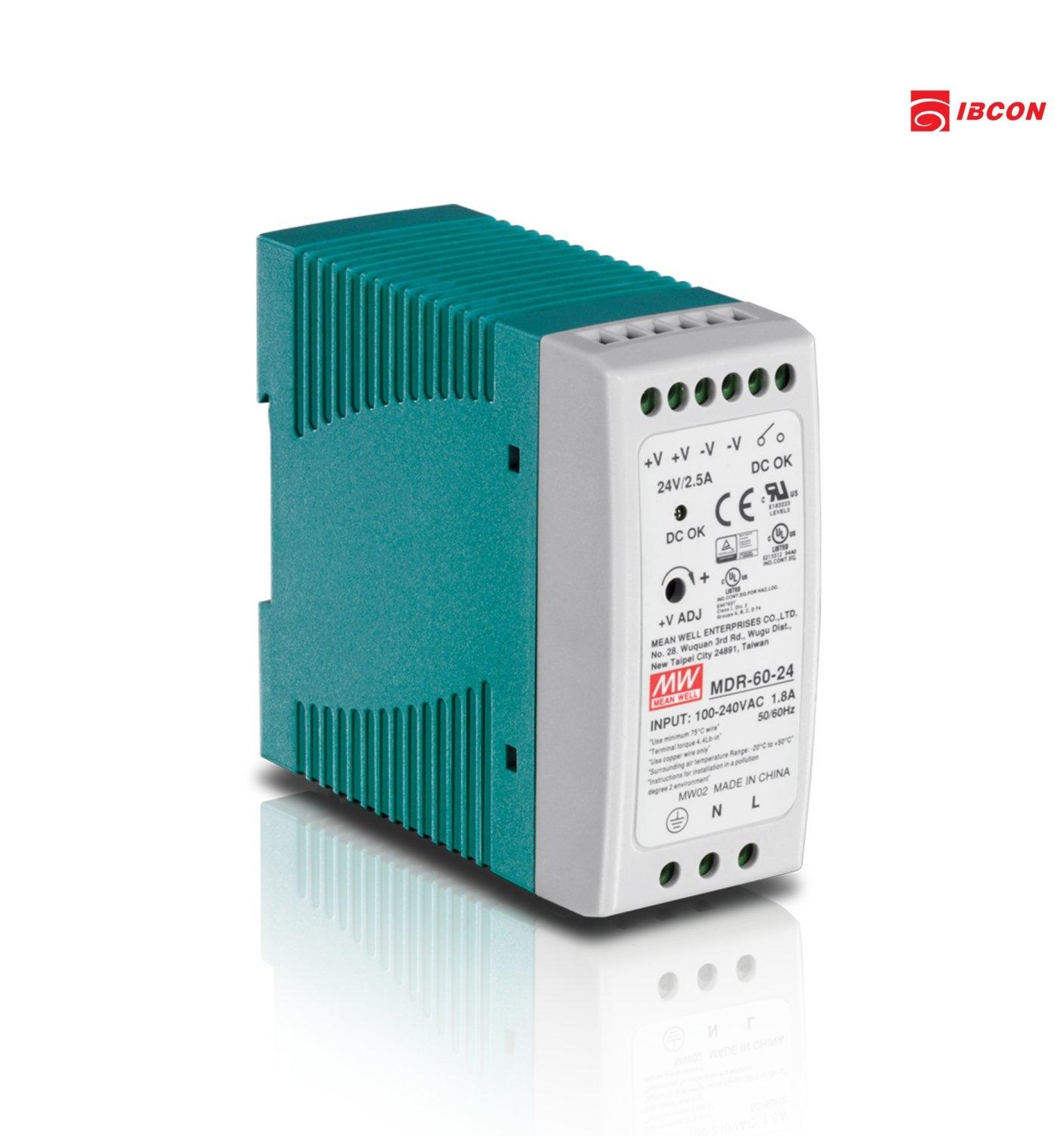 Nouveau MeanWell MDR-60-24 Switching Power Supply 60 W 24V2.5A