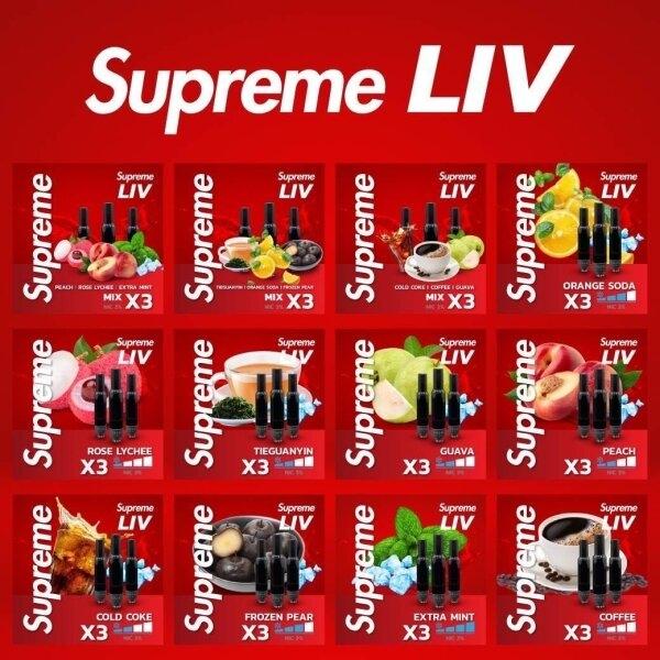 หัวน้ำยา Supreme LIV (1กล่องมี3หัว)