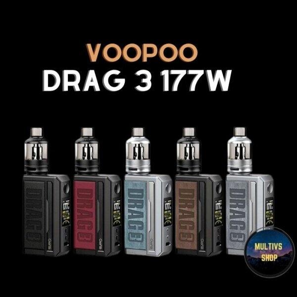 VOOPOO DRAG 3 177W พอตบุหรี่ไฟฟ้า
