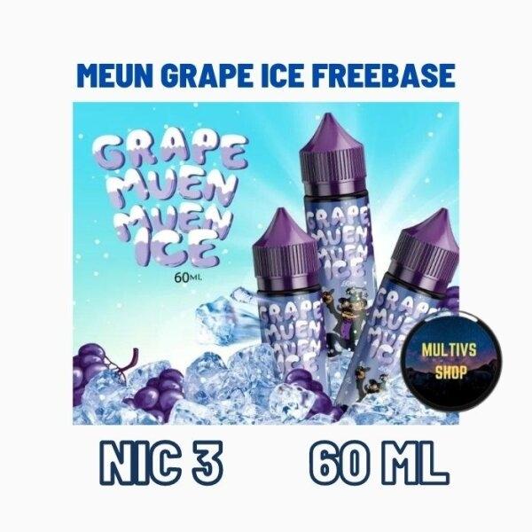MEUN GRAPE ICE FREEBASE 60 ml