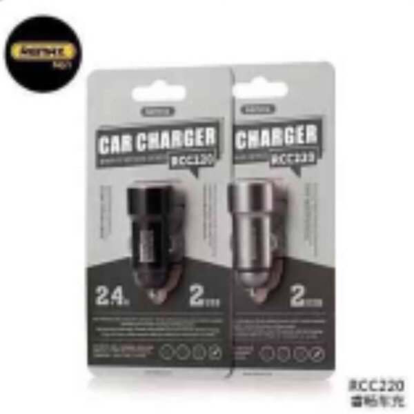 REMAX RCC220 Car Charger หัวชาร์จรถ 2PORT USB - myhappyphones