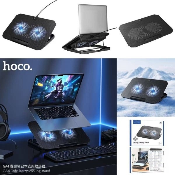 Hoco GA4 ขาตั้งพัดลมระบายความร้อนสำหรับคอมพิวเตอร์ ฐานระบายความร้อน ...