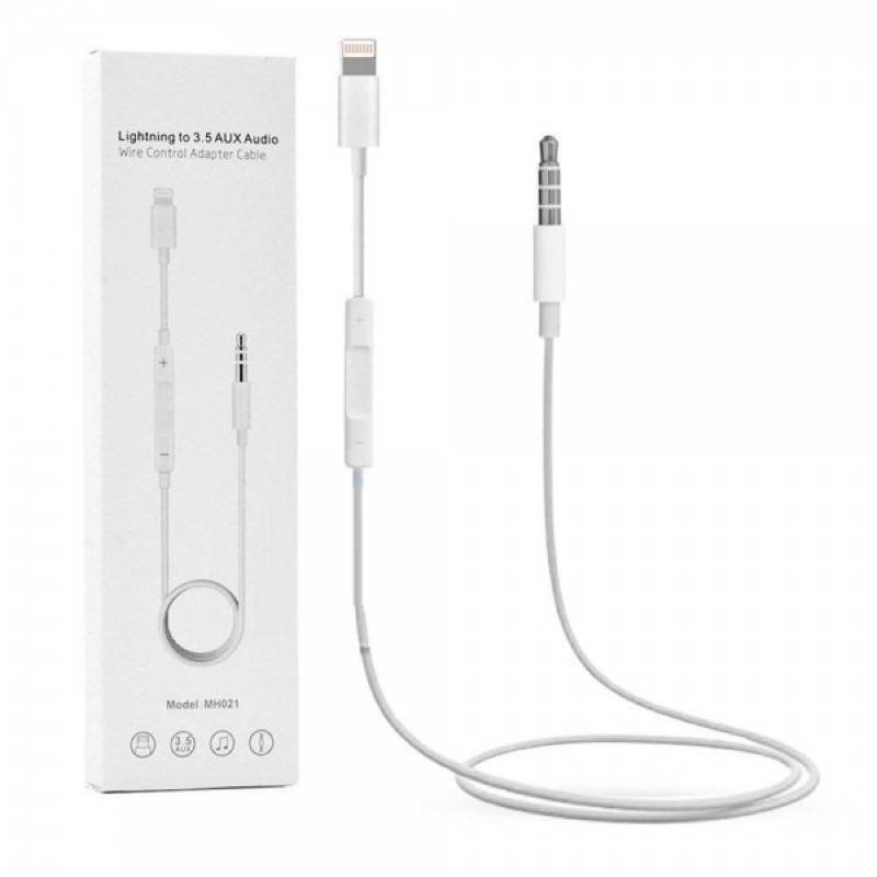 สายJack Aux ตัวต่อ Lightning เป็นแจ็ค3.5MM.Jack Car AUX Audioใช้สำหรับ