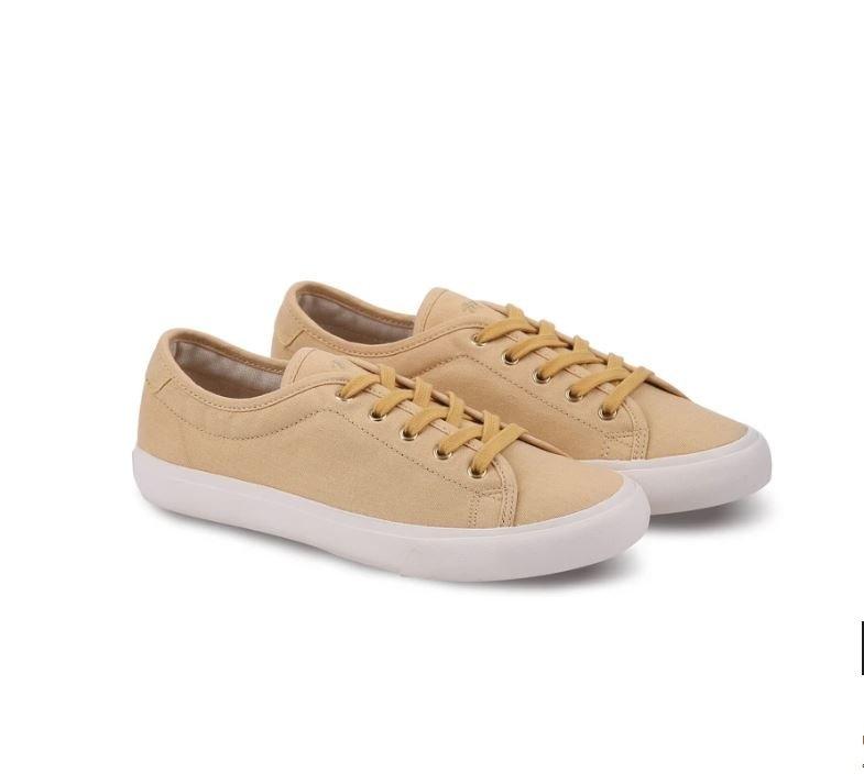 mustard sneakers