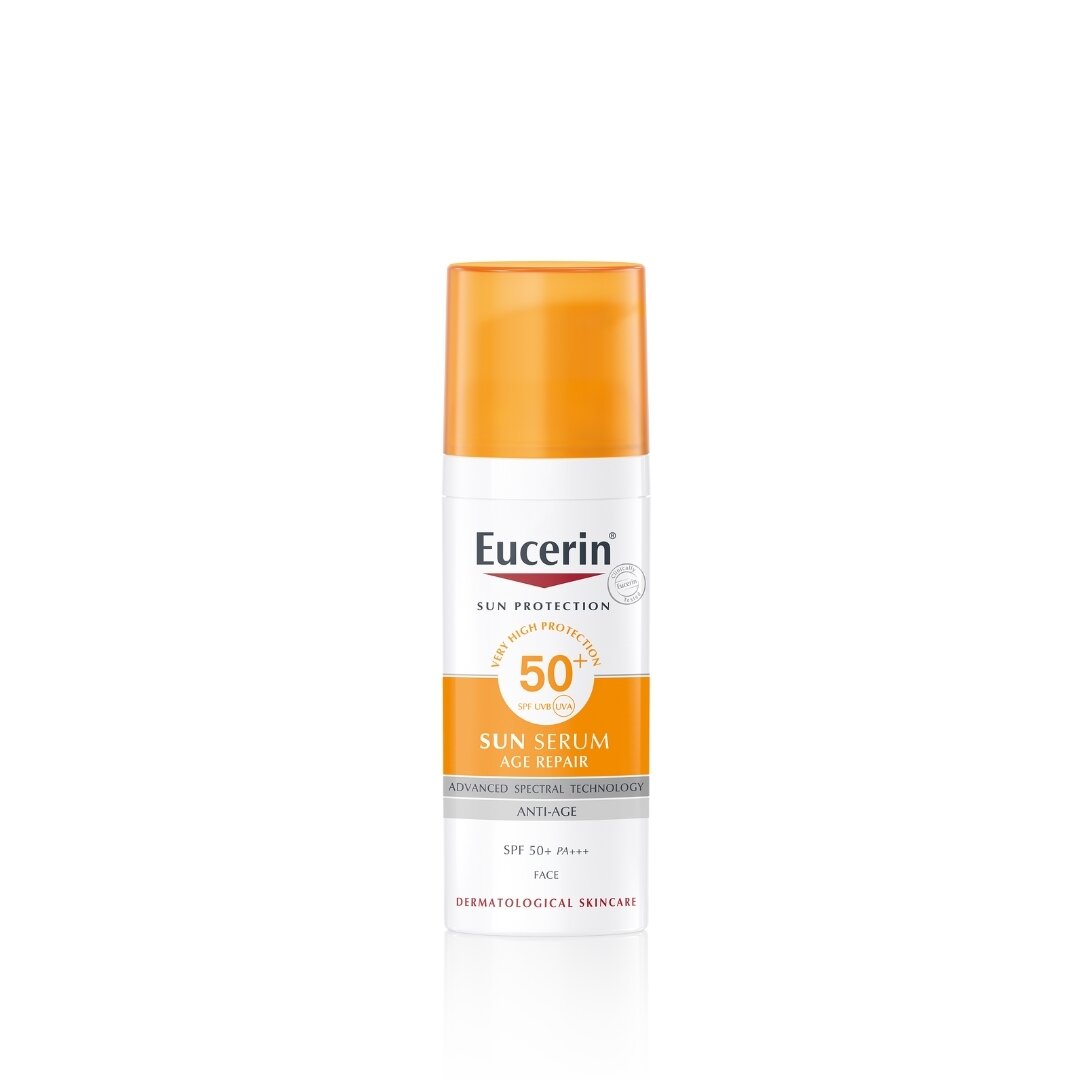 Eucerin Sun Protection SUN AGE REPAIR SERUM SPF50+ PA+++ 50 ml ซีรั่ม