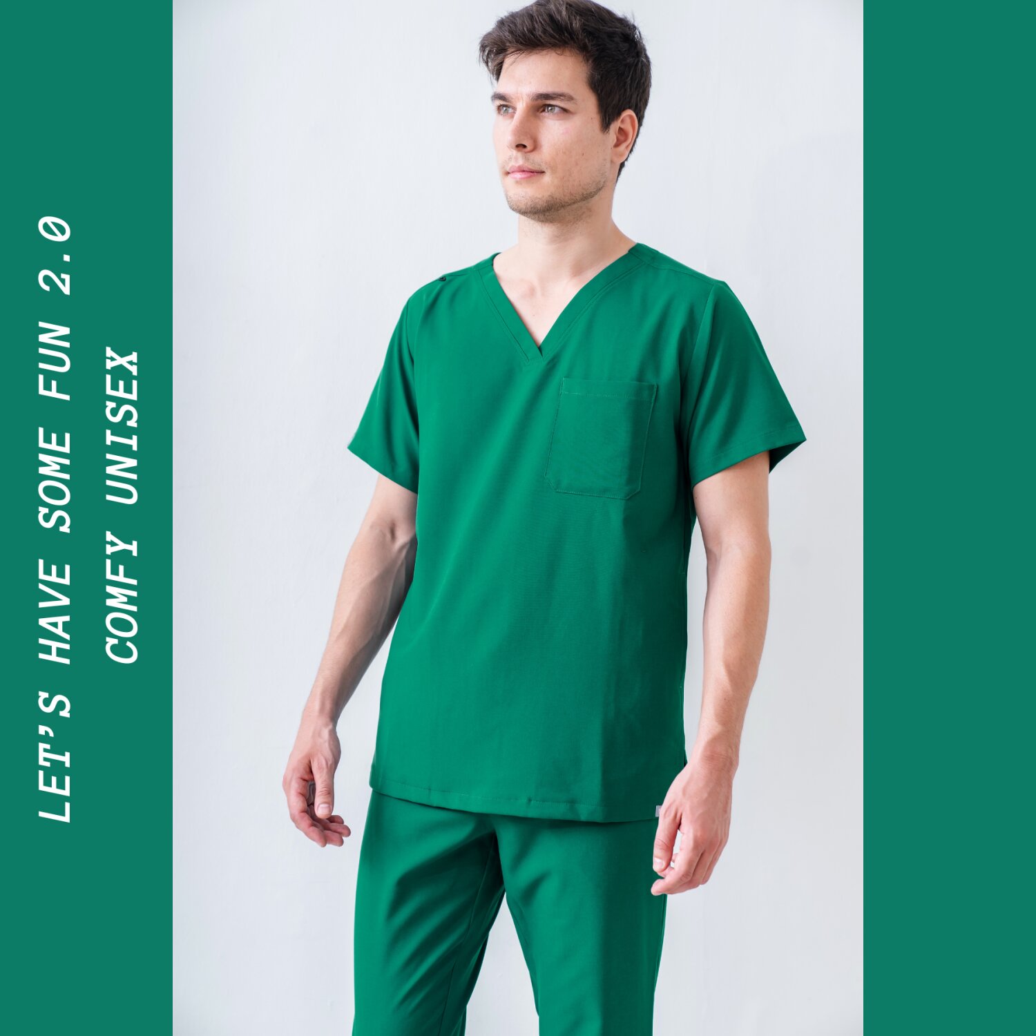 Comfy Scrubs Top for Male PATMED