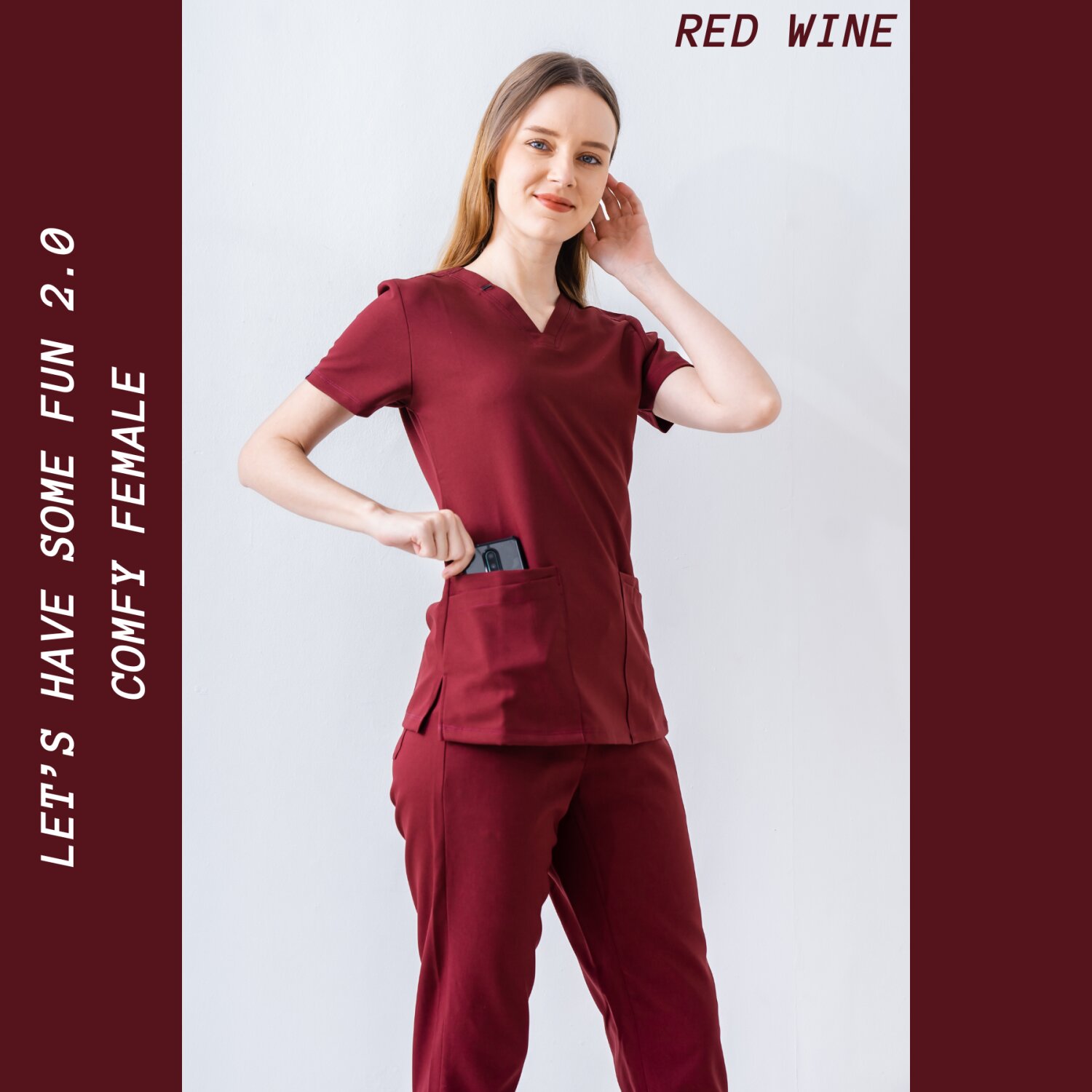 Comfy Scrubs Top for Female PATMED