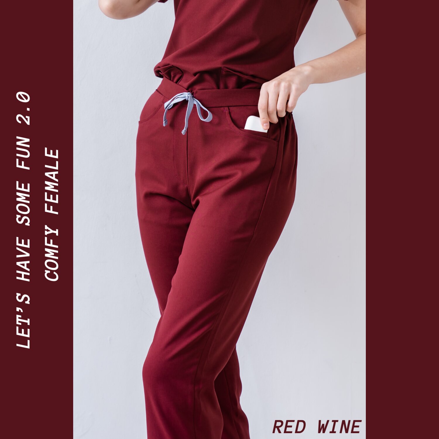Comfy Scrubs Pants for Female PATMED